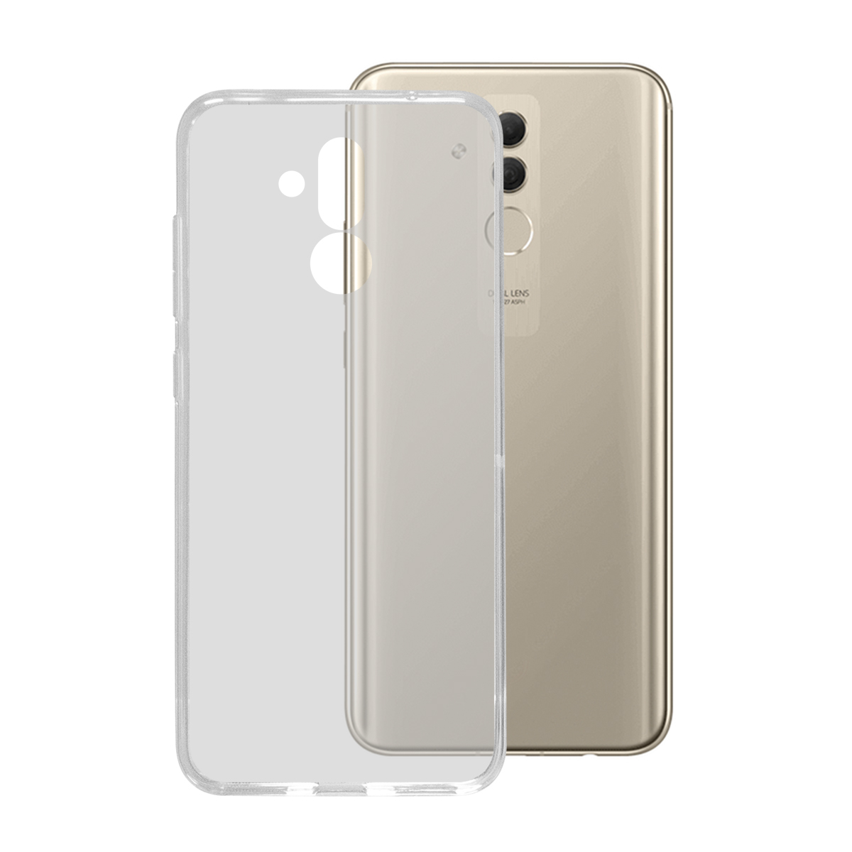 KSIX FLEX COVER TPU FOR HUAWEI MATE 20 LITE TRANSPARENT