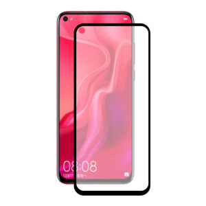 KSIX EXTREME 2.5D PROTECTOR TEMPERED GLASS 9H WITH EDGE FOR HUAWEI NOVA 4 BLACK (1 UNIT)