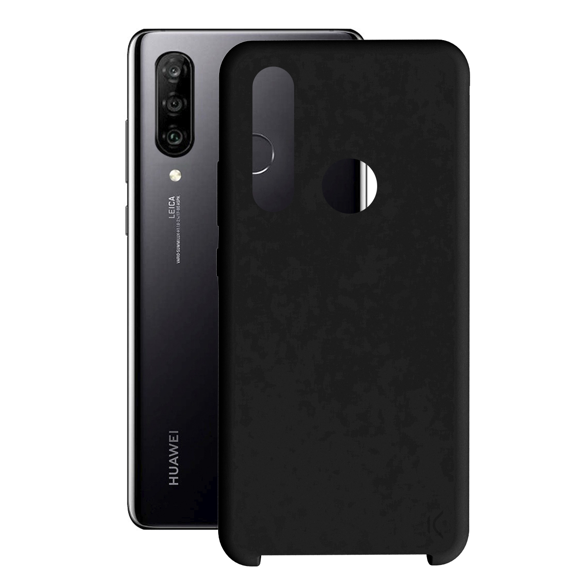 KSIX SOFT SILICONE CASE FOR HUAWEI P30 LITE BLACK