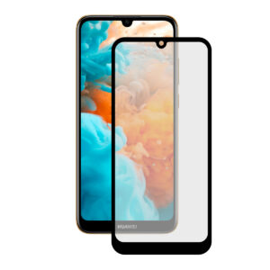 KSIX EXTREME 2.5D PROTECTOR TEMPERED GLASS 9H WITH EDGE FOR HUAWEI Y6 2019, Y6S 2019 BLACK (1 UN)