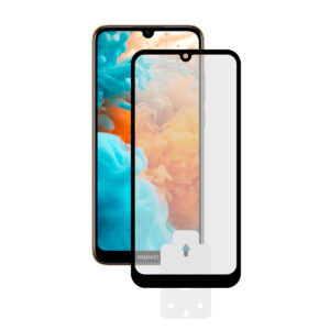 KSIX MACHINE 2.5D PROTECTOR TEMPERED GLASS 9H WITH EDGE FOR HUAWEI Y6 2019, Y6S 2019 BLACK (1 UN)