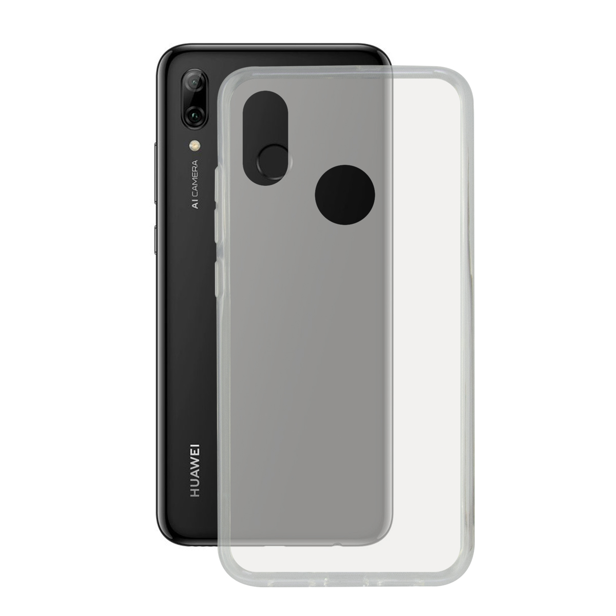 KSIX FLEX COVER TPU FOR HUAWEI P SMART Plus 2019 TRANSPARENT