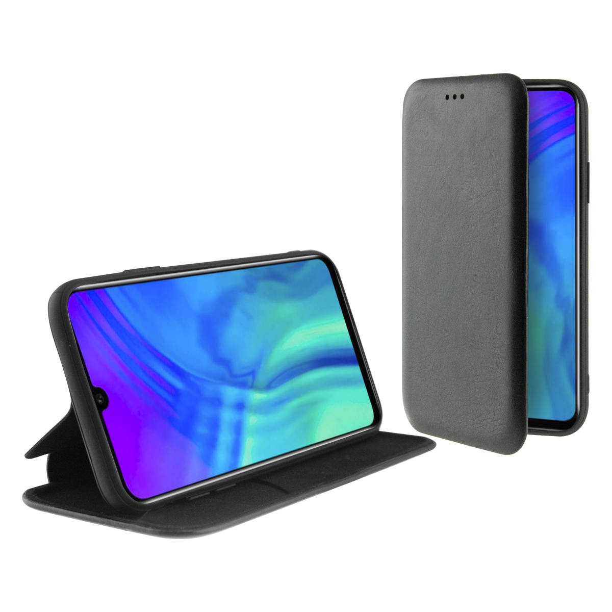 KSIX LITE FOLIO CASE WITH STANDING FOR HONOR 20 LITE BLACK