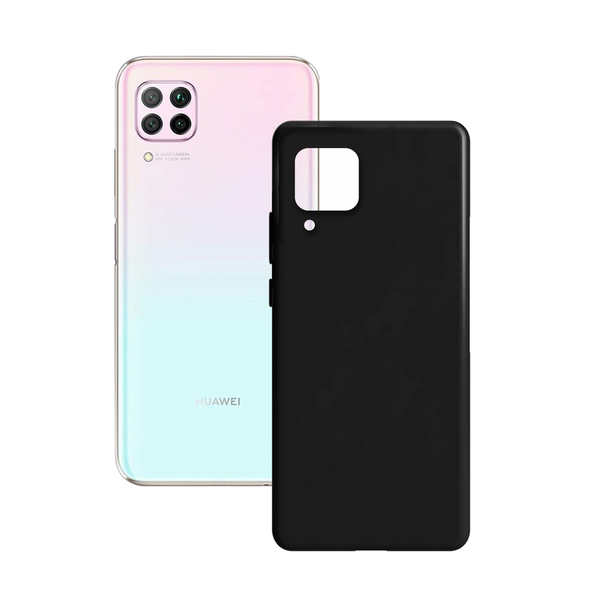 HARD CASE KSIX FOR HUAWEI P40 LITE BLACK