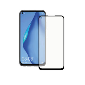 KSIX FULL GLUE 2.5D PROTECTOR TEMPERED GLASS 9H FOR HUAWEI P40 LITE BLACK EDGE (1 UNIT)