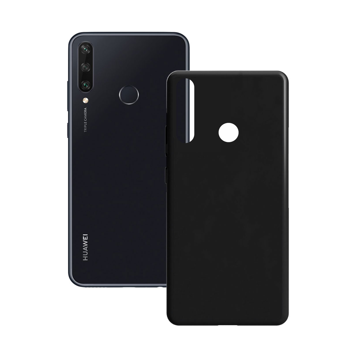 HARD CASE KSIX FOR HUAWEI Y6P BLACK