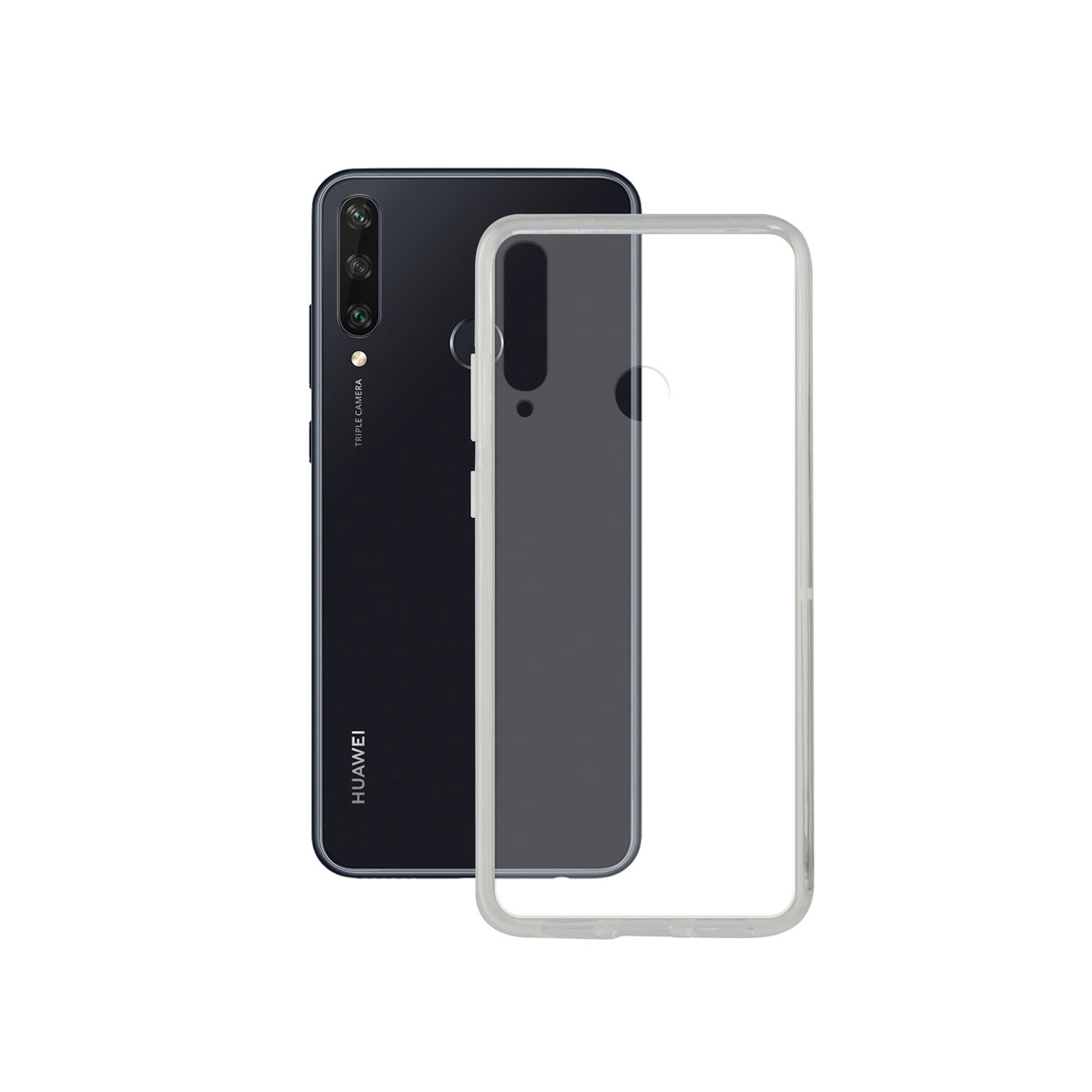 KSIX FLEX COVER FOR HUAWEI Y6P TRANSPARENT