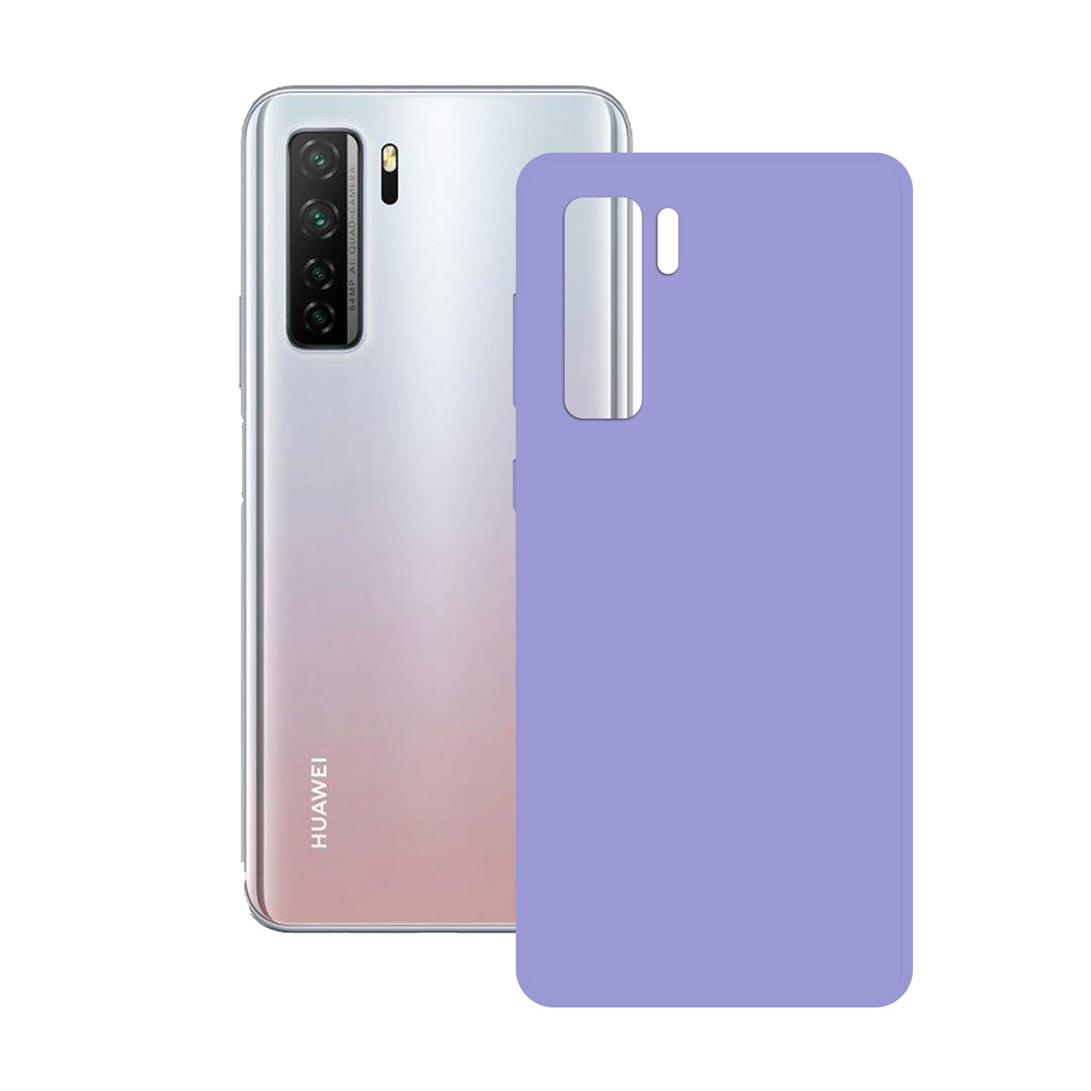 SILK CASE FOR HUAWEI P40 LITE 5G KSIX LAVENDER