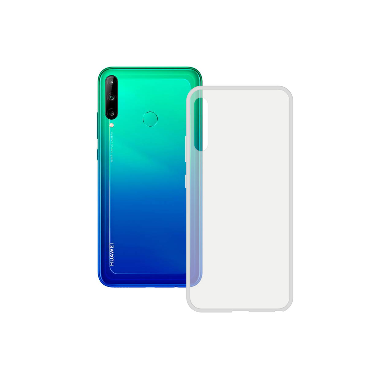 FLEX CASE KSIX TPU FOR HUAWEI Y7P TRANSPARENT