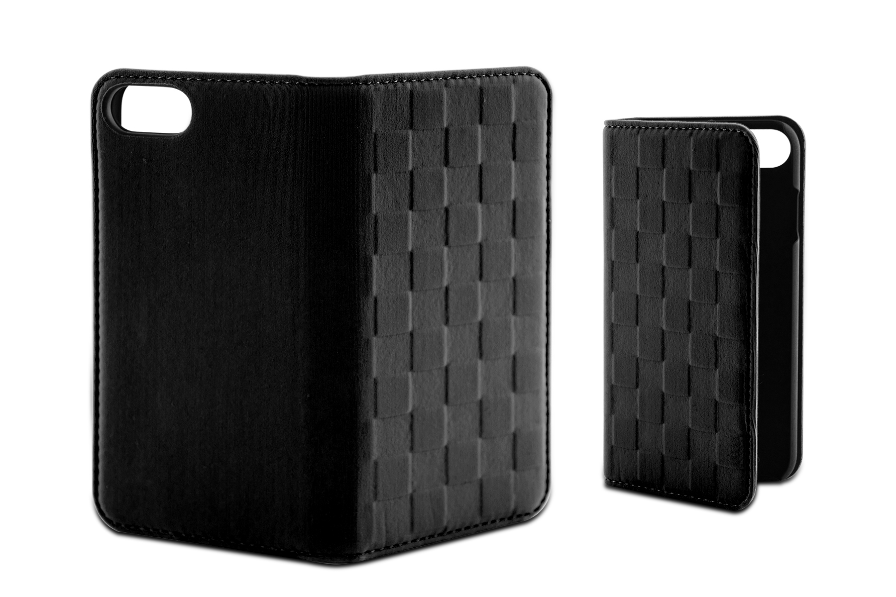 KSIX Étui Folio Souple pour Iphone Se 2022 Noir