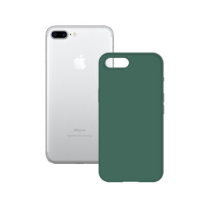 SOFT SILICONE Étui KSIX FOR IPHONE 7, 8 PLUS GREEN
