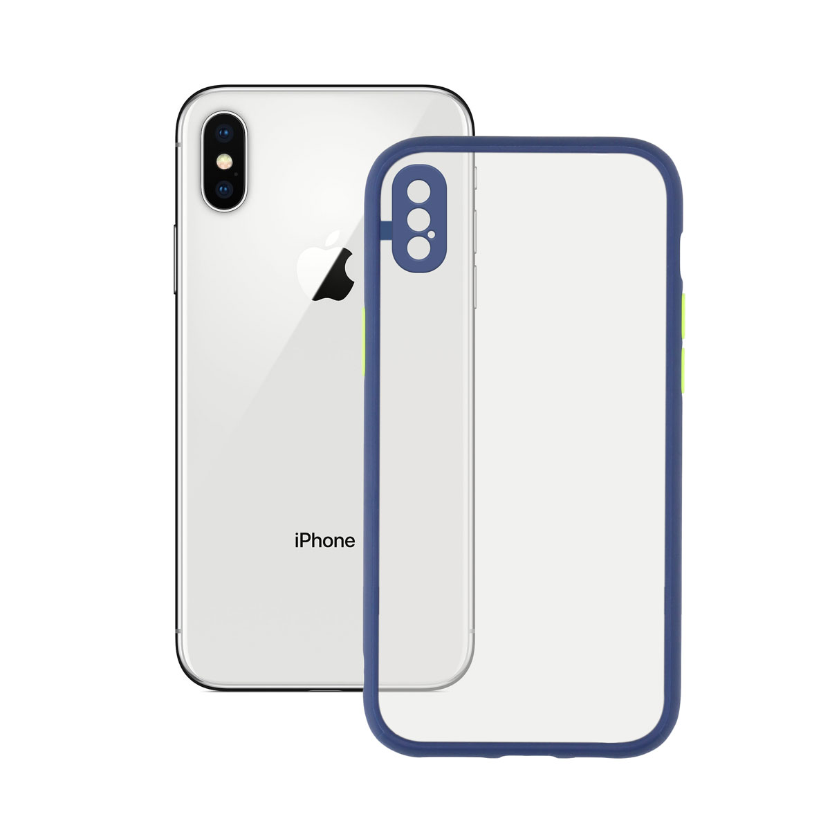 DUO SOFT Étui KSIX FOR IPHONE X, XS Bleu