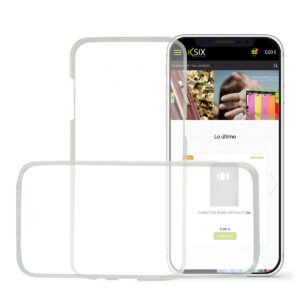 KSIX FLEX Coque 360 WITH FRONT Coque TPU FOR IPHONE X, XS Transparent
