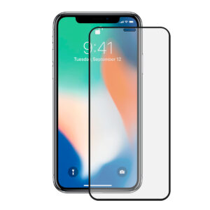 KSIX Verre Trempé pour Iphone 11 Black 1 U Noir