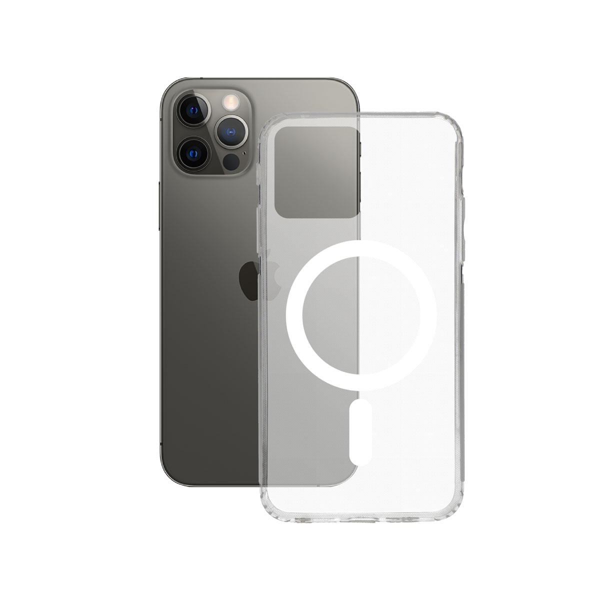 FLEX Étui FOR IPHONE 12 PRO MAX MAGCHARGE KSIX Noir