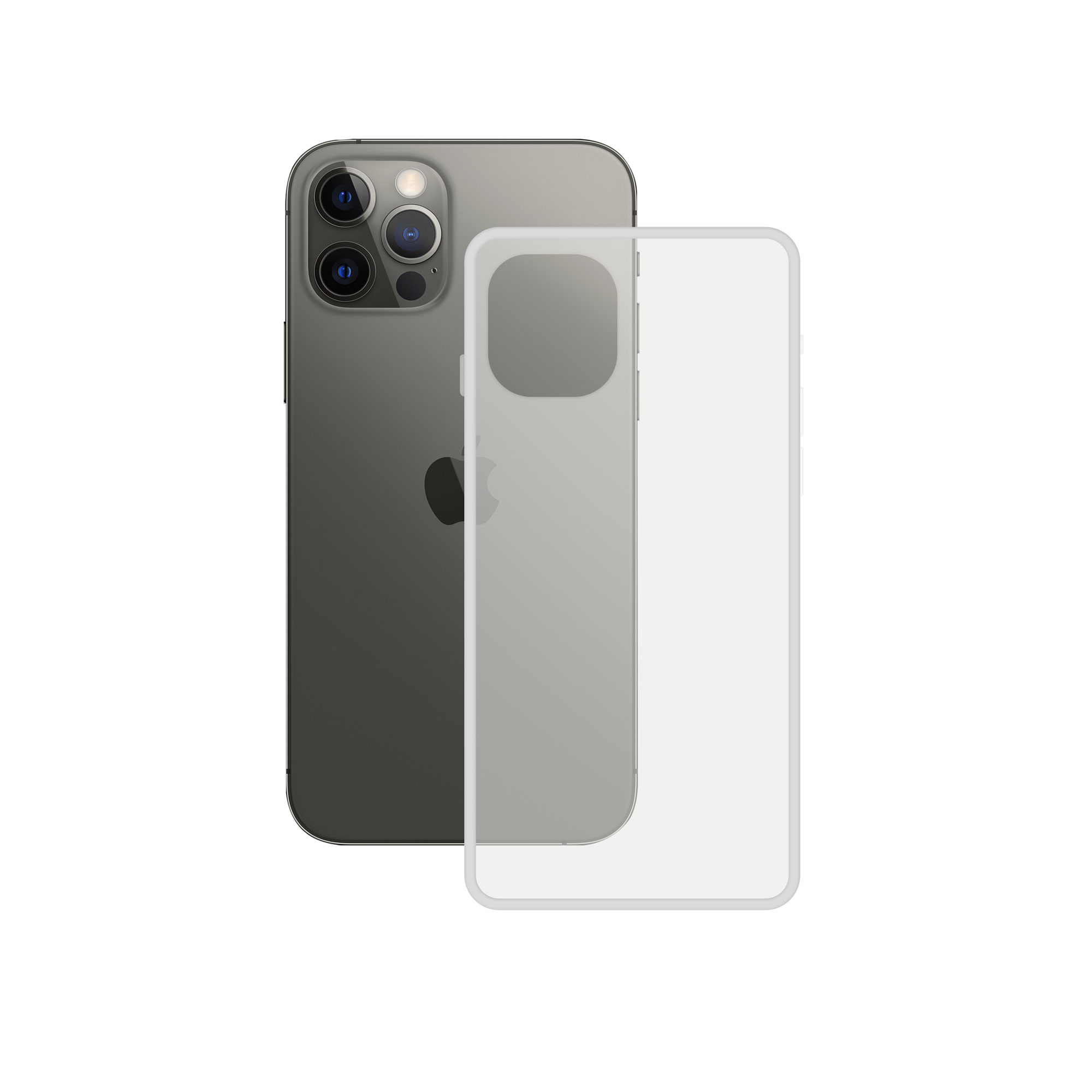 PREMIUM FLEX Étui + PC KSIX FOR IPHONE 12 PRO MAX TRANSP