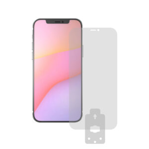 KSIX Verre Trempé pour Iphone 12 Pro Max With Black Edge Noir