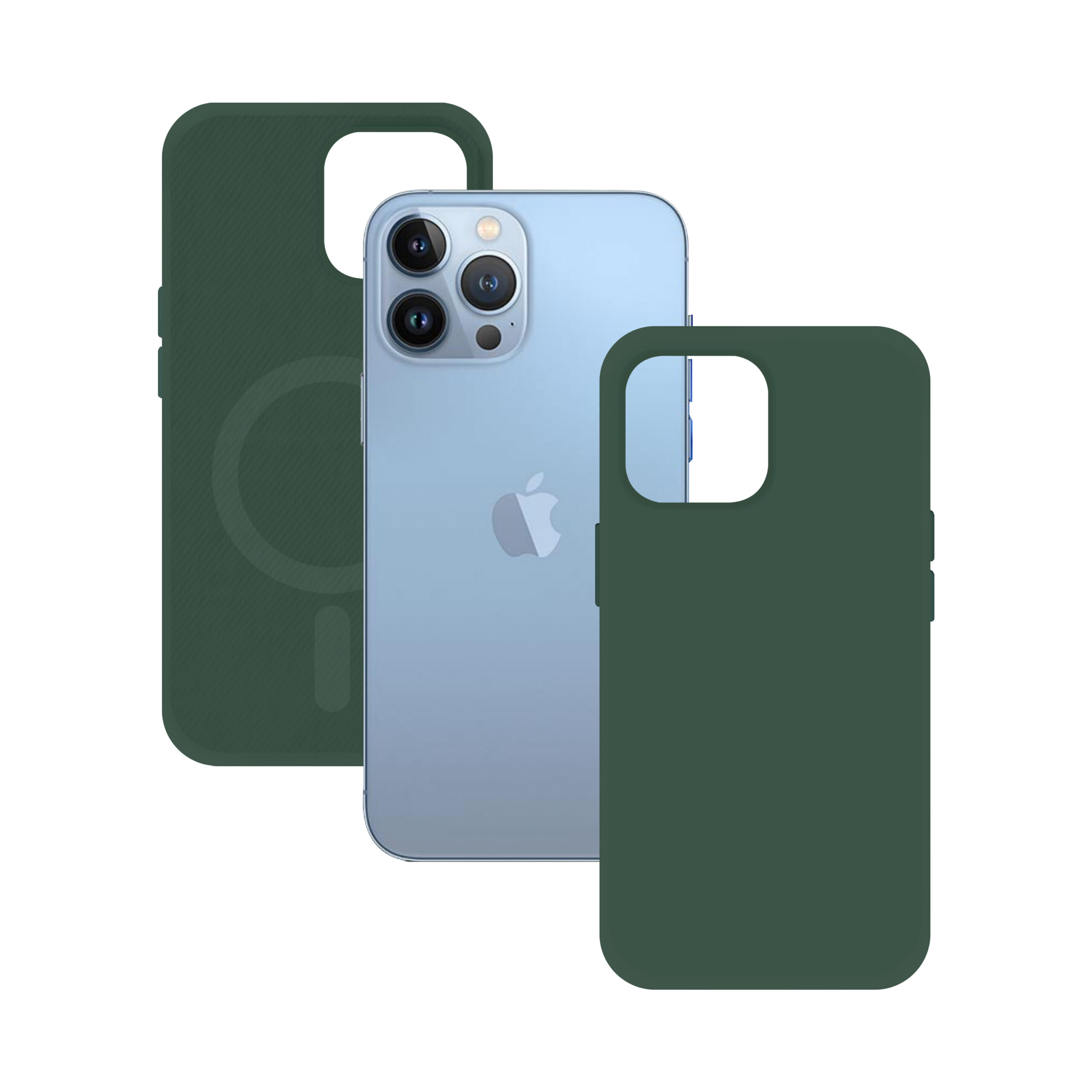 KSIX HARD Étui SOFT MAGCHARGE FOR IPHONE 13 PRO GREEN