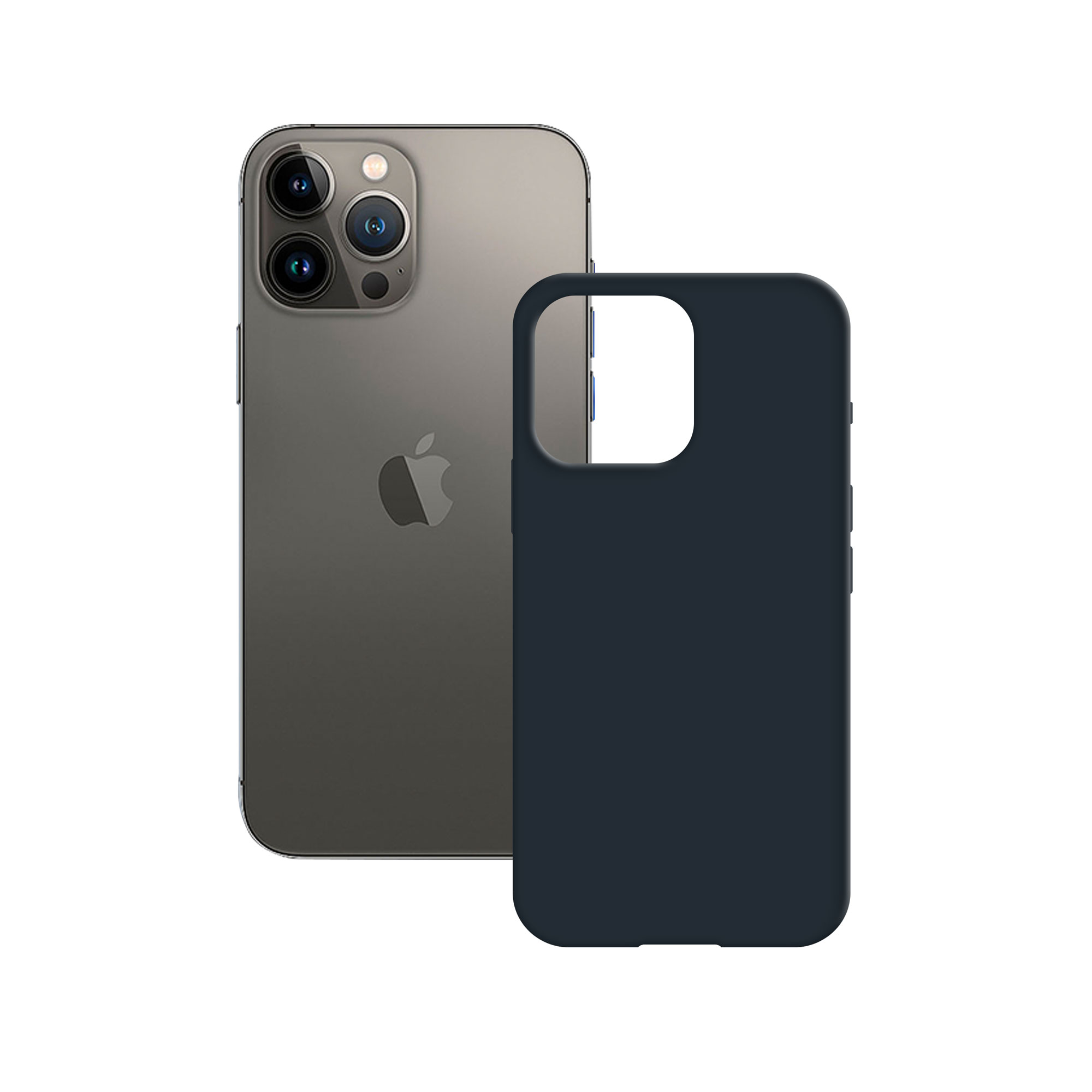 SOFT SILICONE Étui KSIX FOR IPHONE 14 PRO Bleu