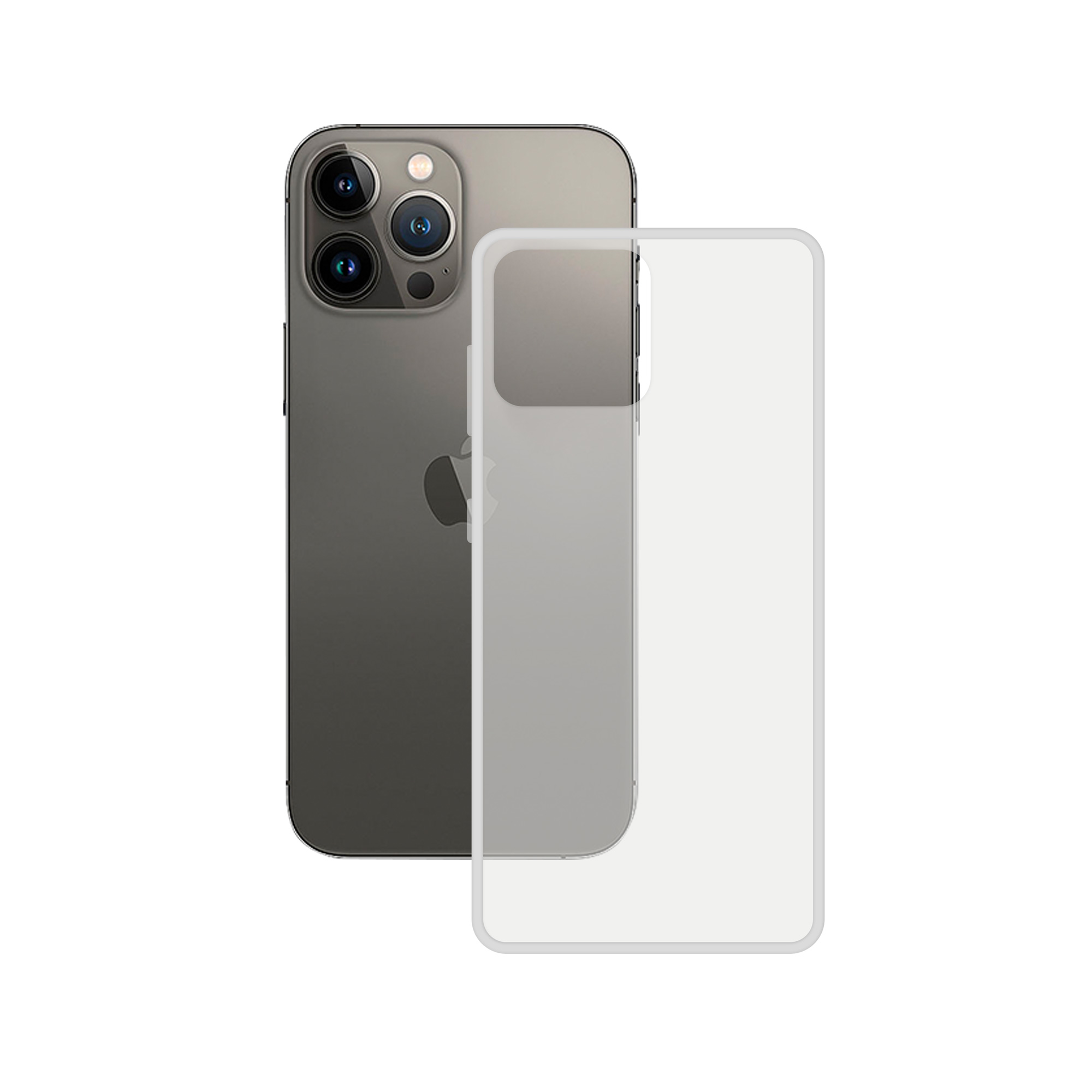FLEX PREMIUM Étui + PC KSIX FOR IPHONE 14 PRO TRANSP