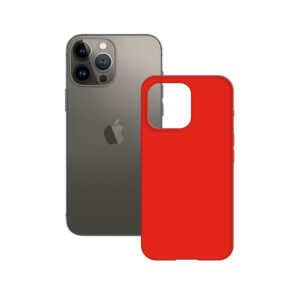 SOFT SILICONE Étui KSIX FOR IPHONE 14 PRO MAX Rouge