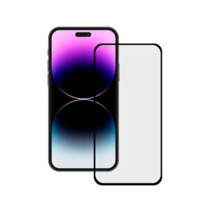 SCREEN PROT FULL GLUE 2.5D KSIX TEMP GLASS 9H FOR IPHONE 15 PRO Noir EDGE 1UNIT