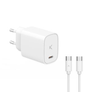 KSIX Chargeur Secteur Blanc