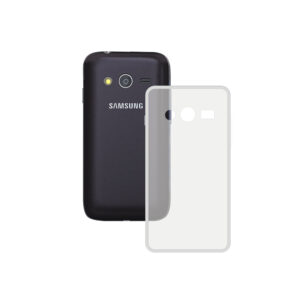 KSIX FLEX TPU Étui FOR GALAXY ACE 4, HEAT LTE G357 Transparent FOGGY