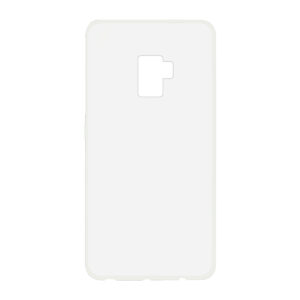 KSIX Coque Flex Ultra-Fine TPU pour Galaxy S9 Transparent