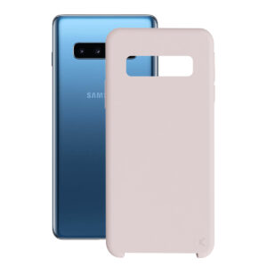 KSIX SOFT SILICONE Étui FOR GALAXY S10 Plus ROSE