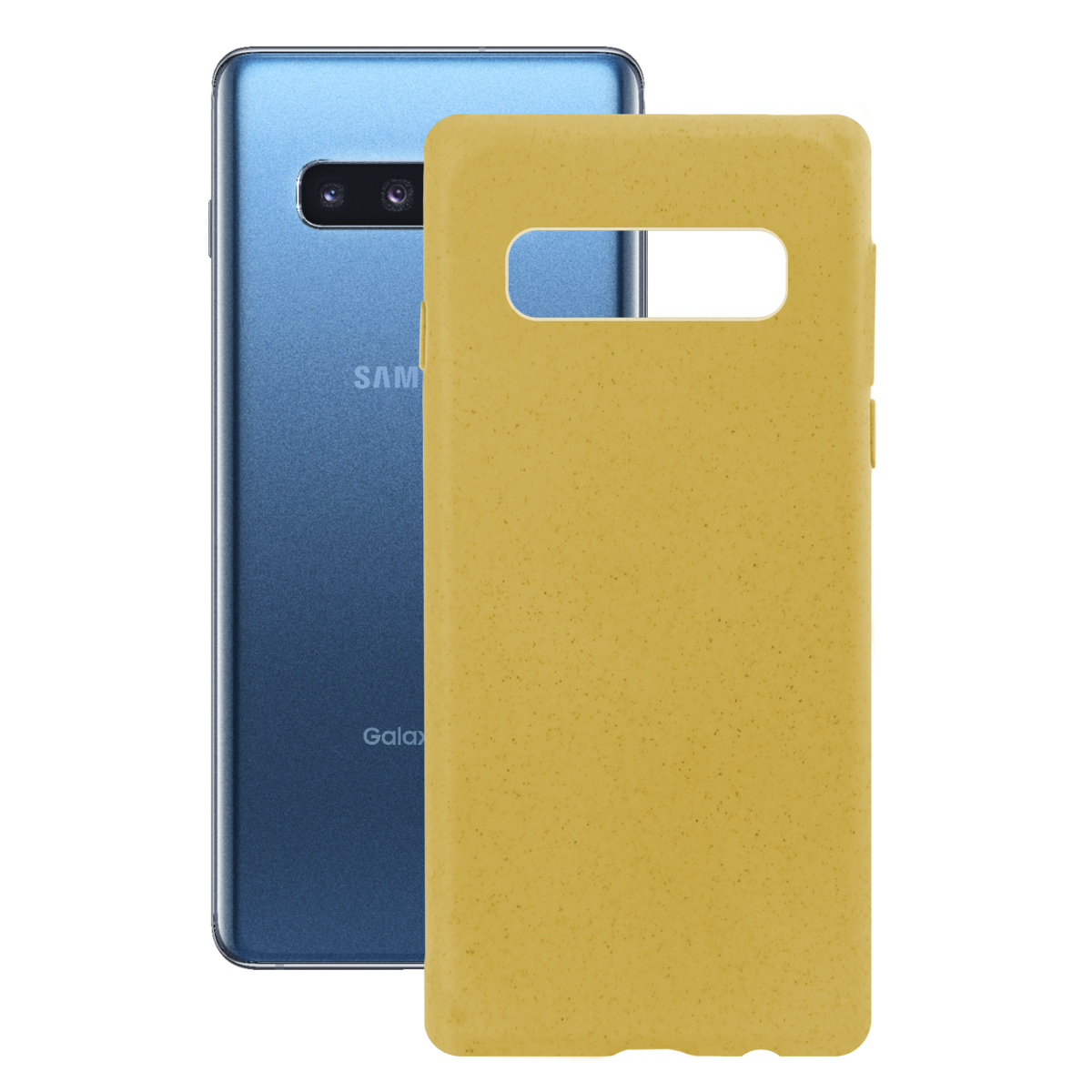 KSIX ECO-FRIENDLY Étui FOR GALAXY S10 Plus YELLOW