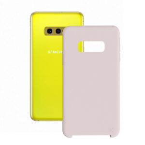 KSIX SOFT SILICONE Étui FOR GALAXY S10E ROSE