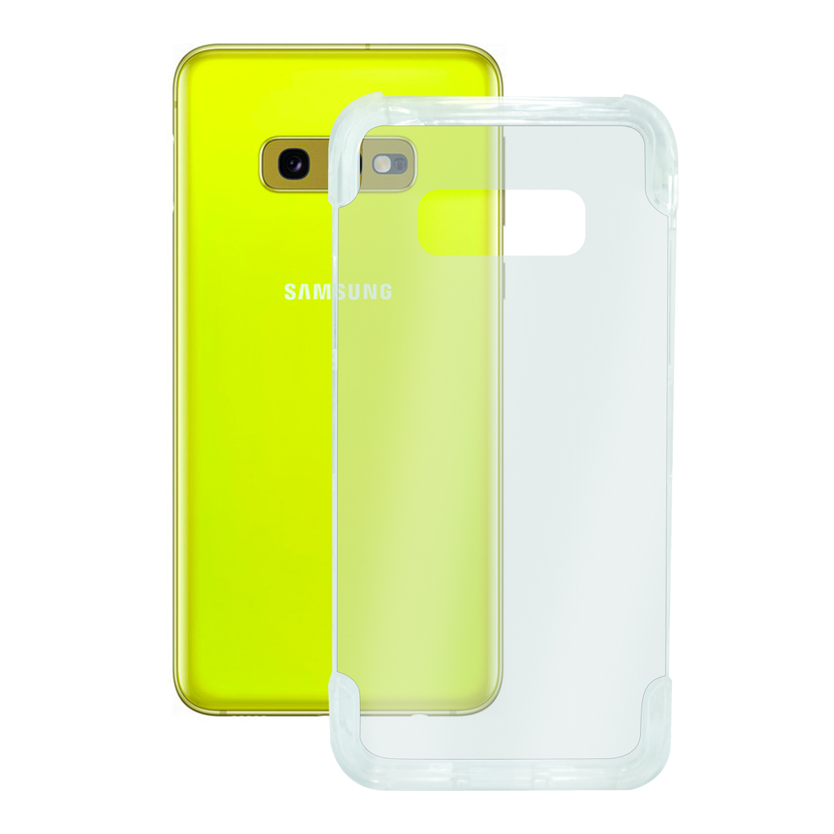 KSIX Coque Flex TPU pour Galaxy S10E Transparent