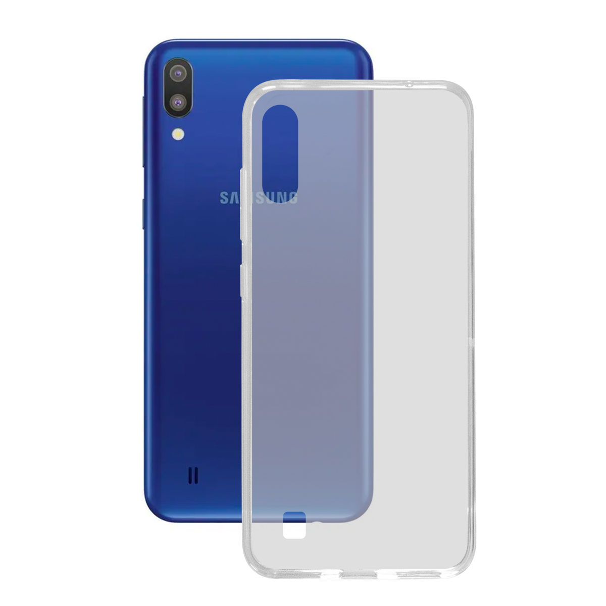 KSIX Coque Flex TPU pour Galaxy M10 Transparente