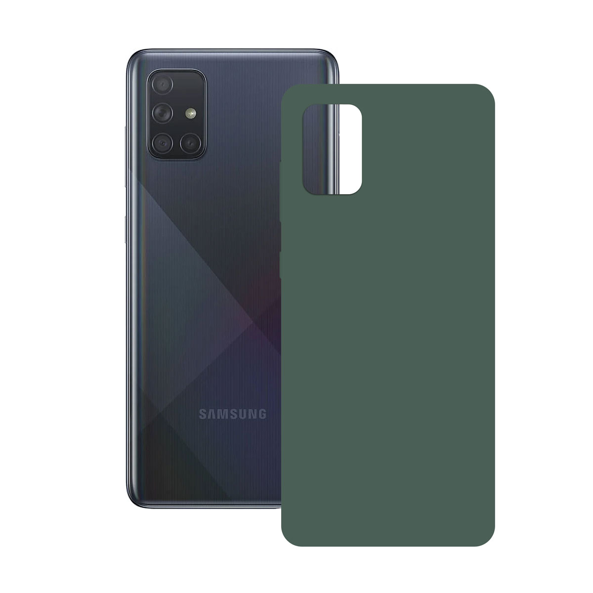 SILK Étui FOR GALAXY A71 GREEN