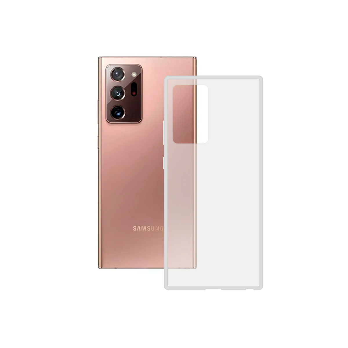 FLEX Étui KSIX TPU FOR GALAXY NOTE 20 ULTRA Transparent