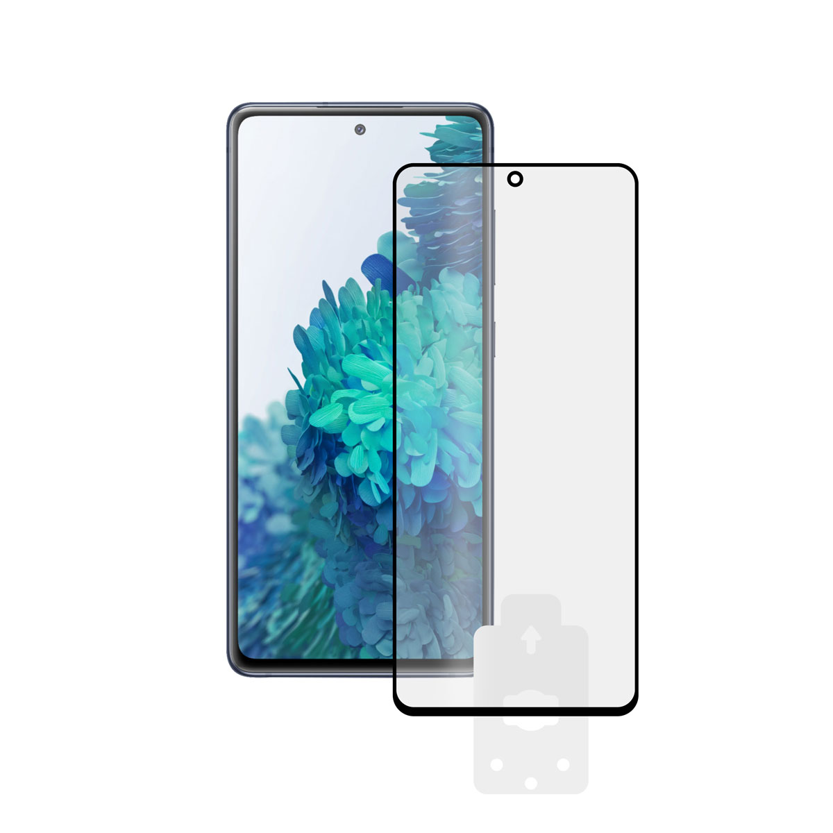 KSIX Verre Trempé pour Galaxy S20 Fe 5G With Black Edge Noir (1 unités)