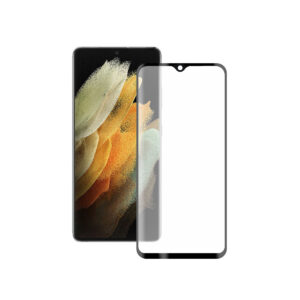 KSIX Verre Trempé pour Galaxy S21 Ultra 9H With Black Edge Noir (1 unités)