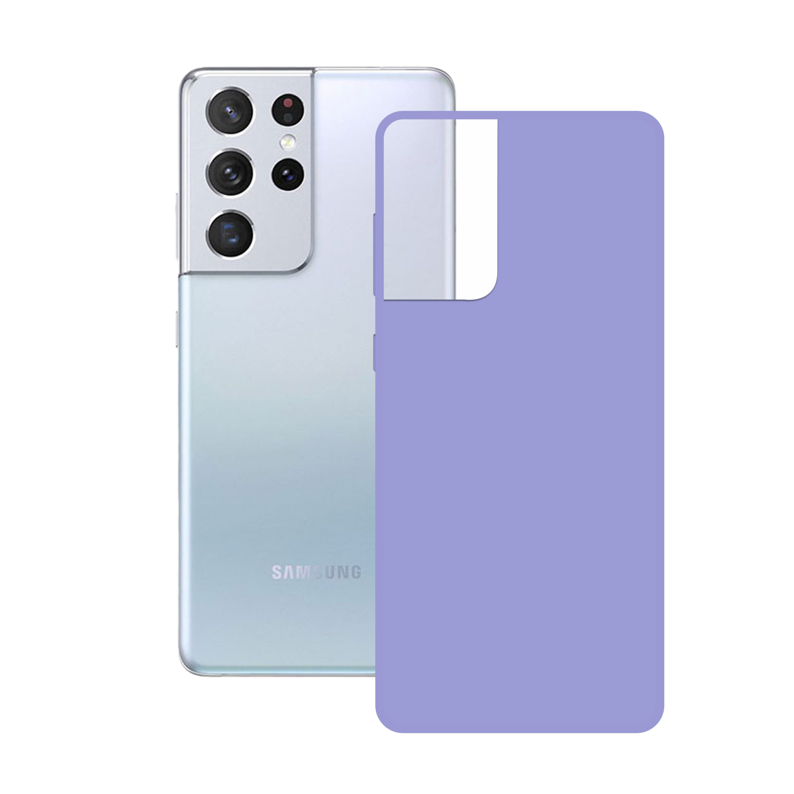 SILK Étui FOR GALAXY S21 ULTRA KSIX LAVENDER