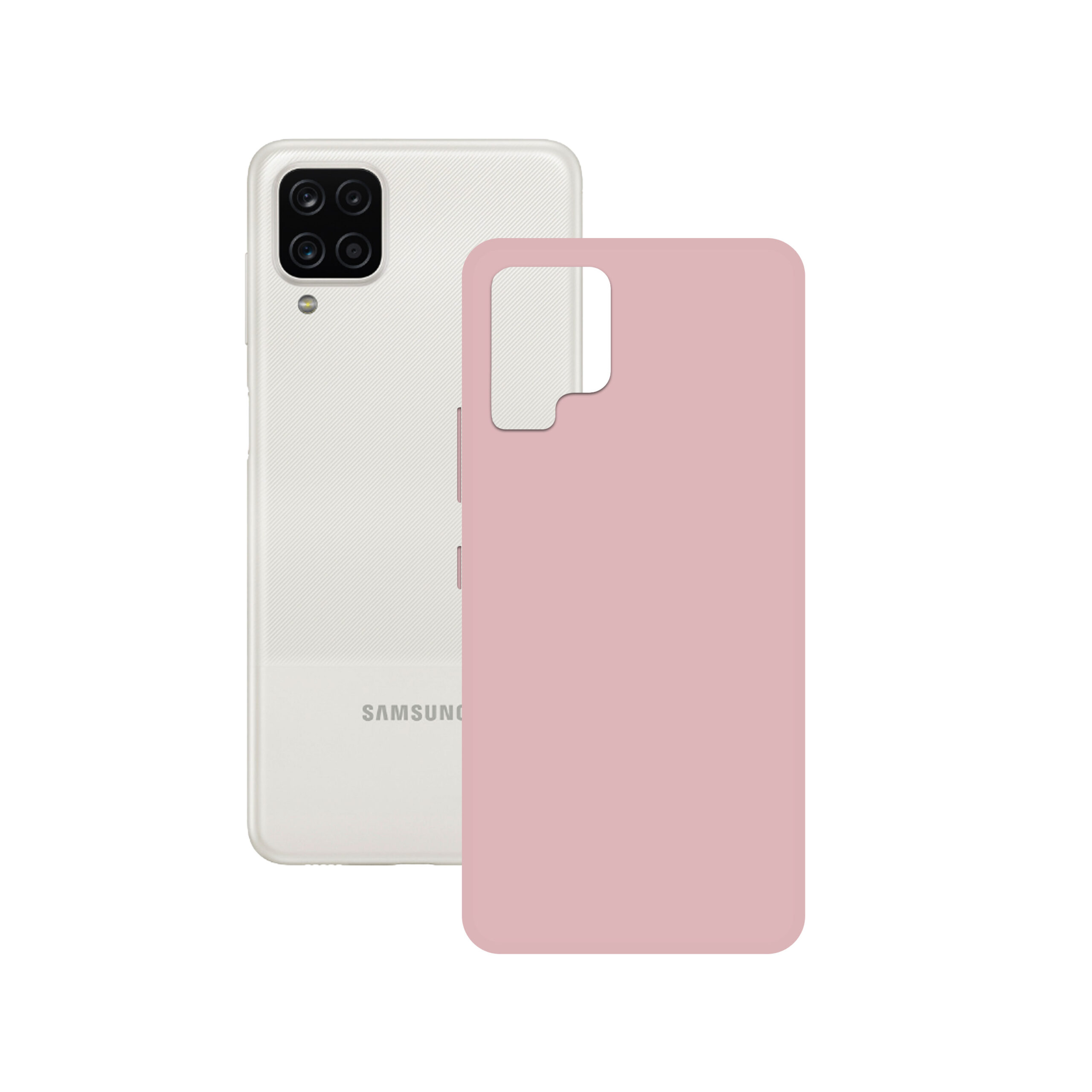 KSIX SILK Étui FOR GALAXY A12 Rose