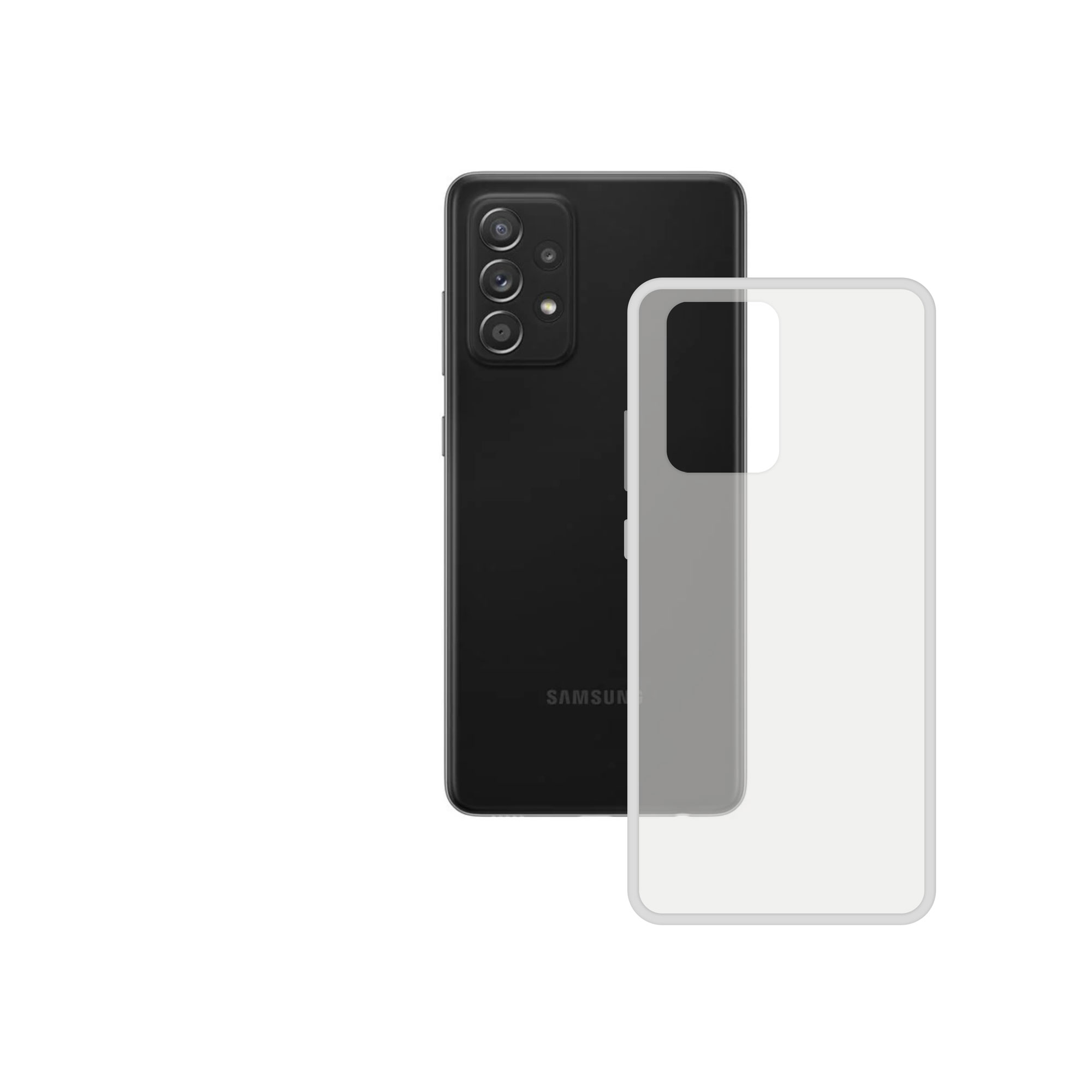 FLEX Étui FOR GALAXY A52 5G, A52S 5G KSIX TPU Transparent