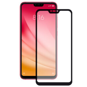 KSIX Verre Trempé pour Xioami Mi 8 Lite Black Noir (1 unités)