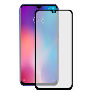 KSIX Verre Trempé pour Xioami Mi 9 Black Noir (1 unités)