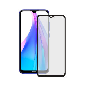KSIX Protection Verre Trempé 9H Full Glue 2.5D Noir (1 unités)