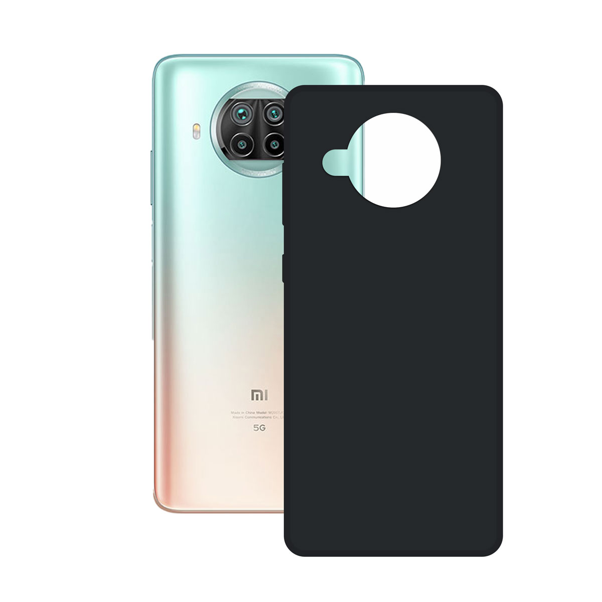 SILK Étui FOR XIAOMI MI 10T LITE KSIX Noir