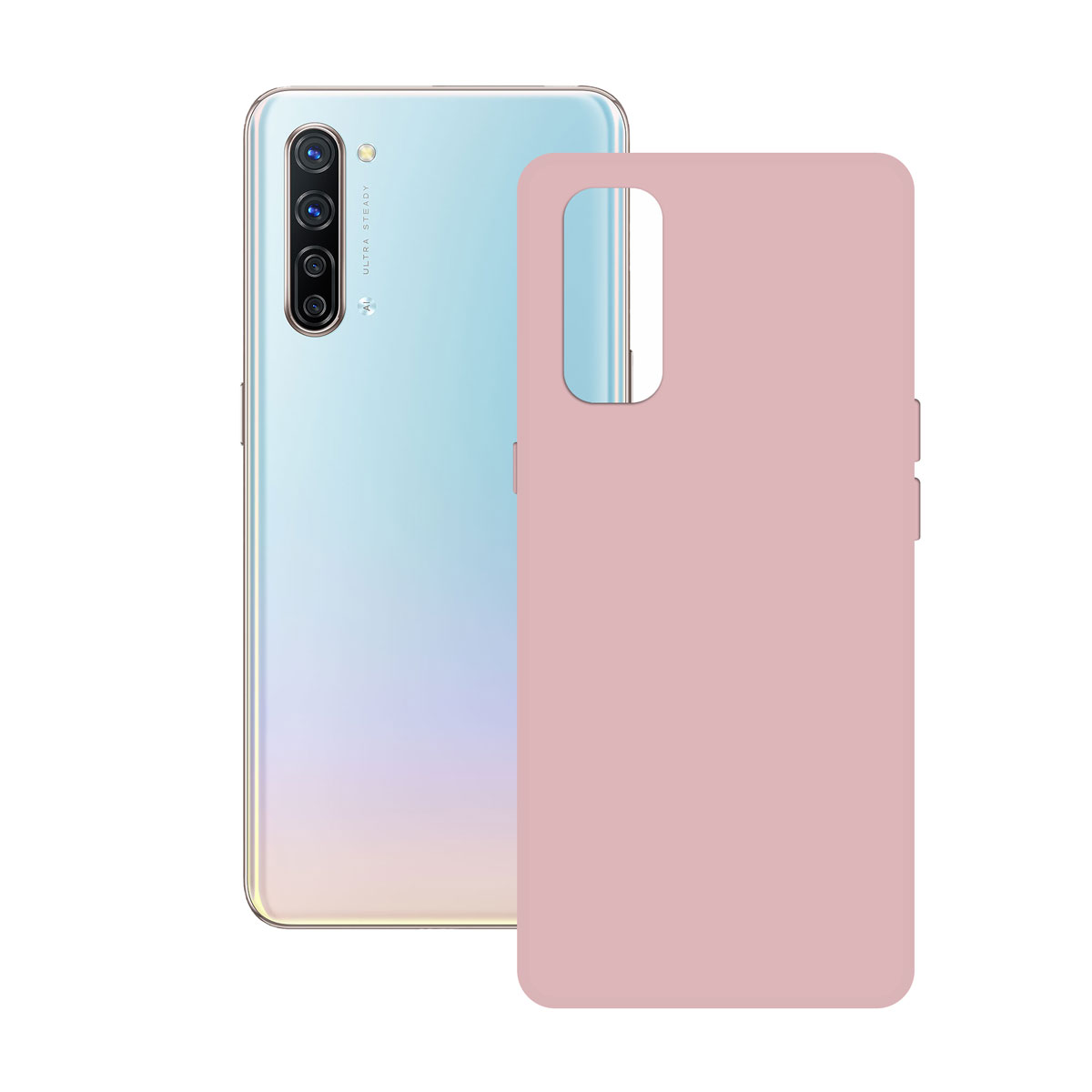 SILK Étui FOR OPPO FIND X2 LITE KSIX Rose