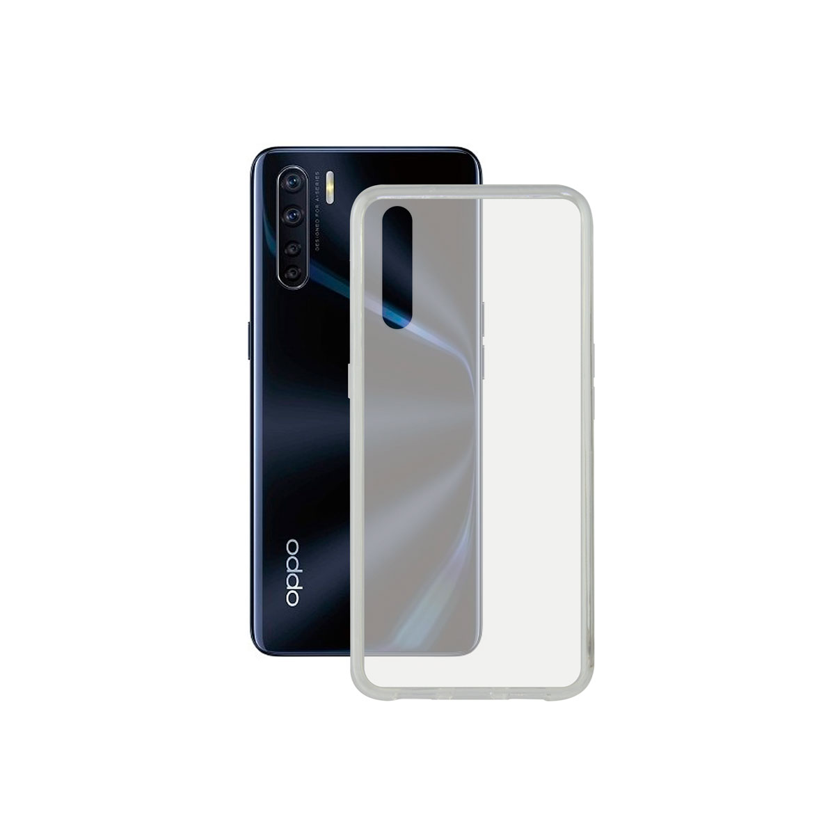 FLEX Étui KSIX TPU FOR OPPO A91 TRANSPARENTE