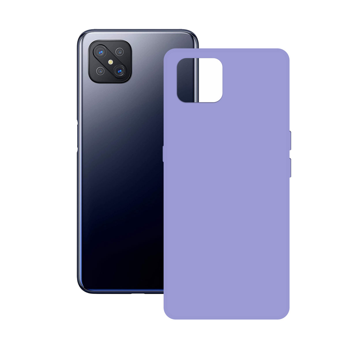 SILK Étui FOR OPPO RENO 4Z 5G KSIX LAVENDER