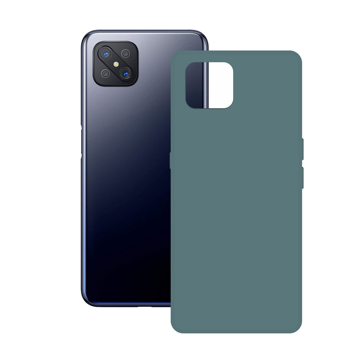 SILK Étui FOR OPPO RENO 4Z 5G KSIX GREEN