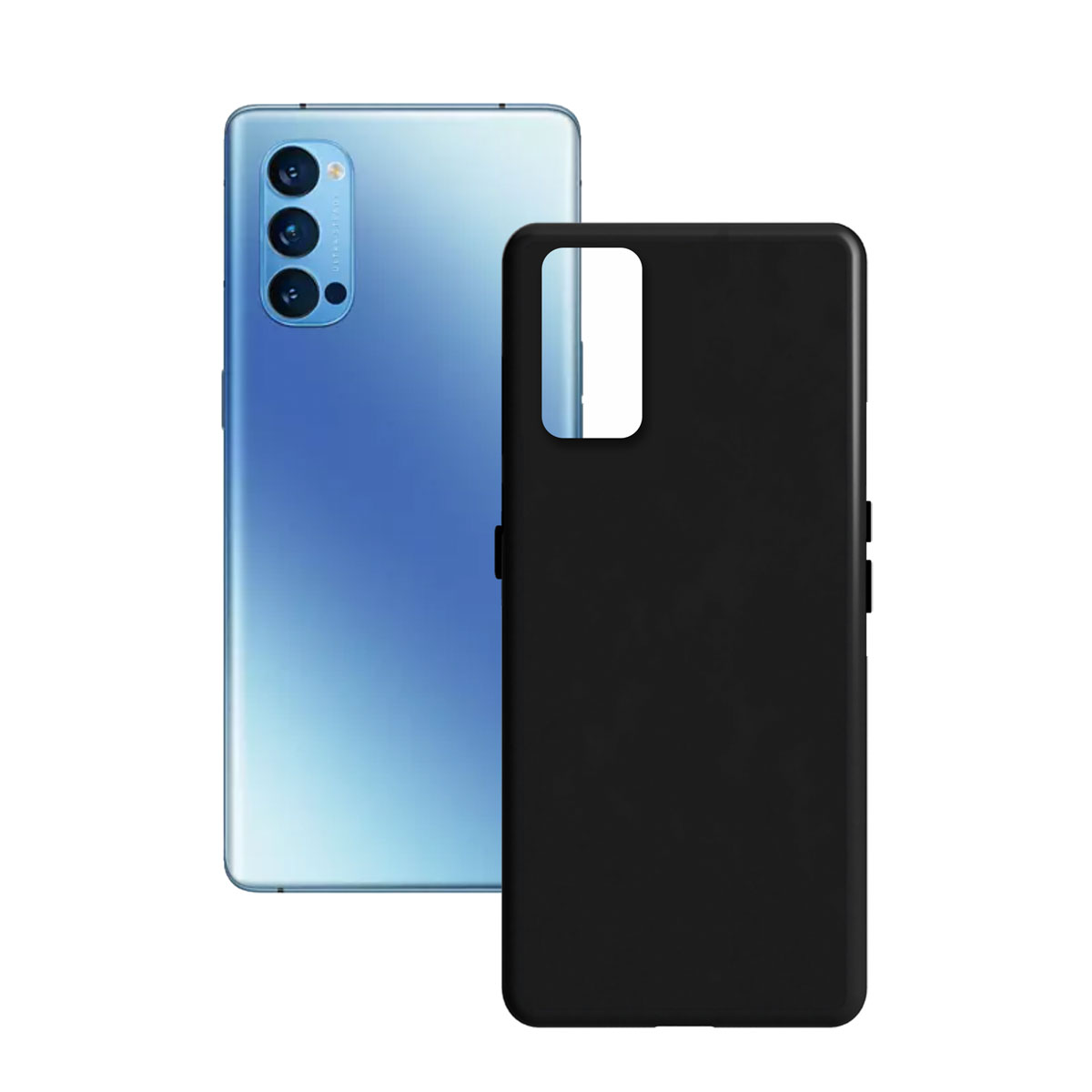SILK Étui FOR OPPO RENO 4 PRO KSIX Noir